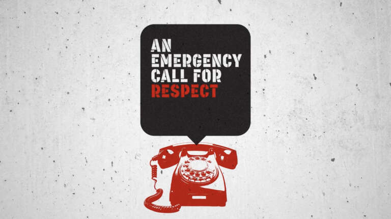 An emergency call for respect, een campagne van OVAL voor de Brusselse brandweer om agressie tegen brandweerlieden aan te kaarten.